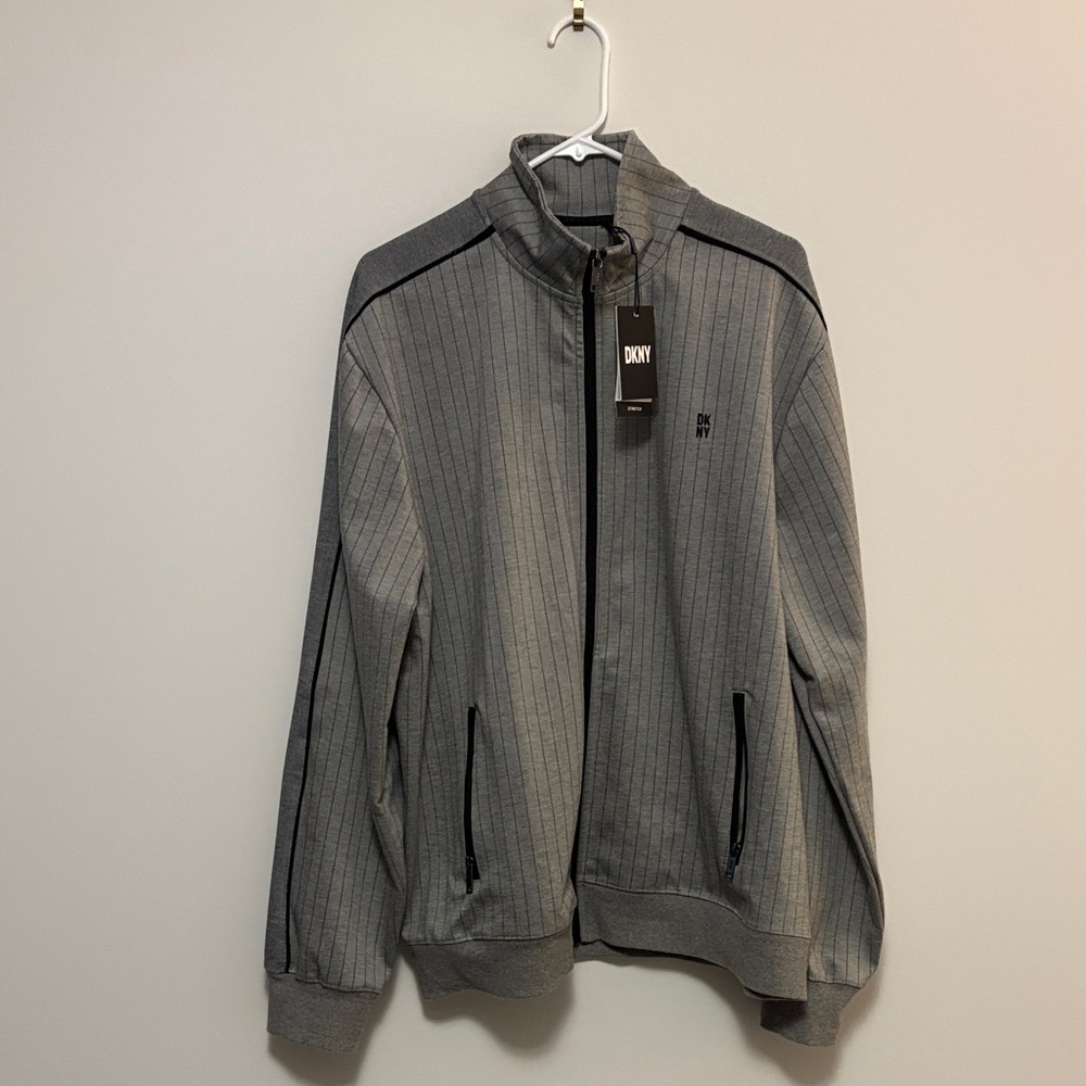 DKNY Charcoal Pinstripe Jacket
